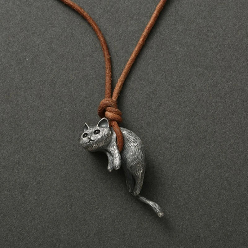 Curious Cat Pendant