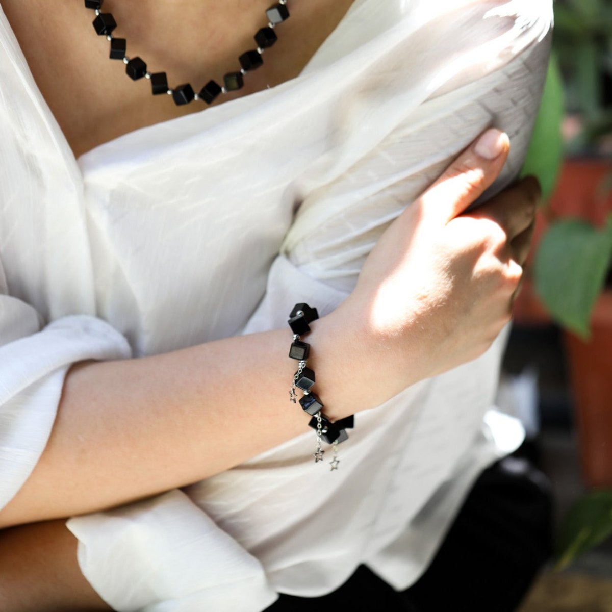 Black Agate Bracelet - GAIA