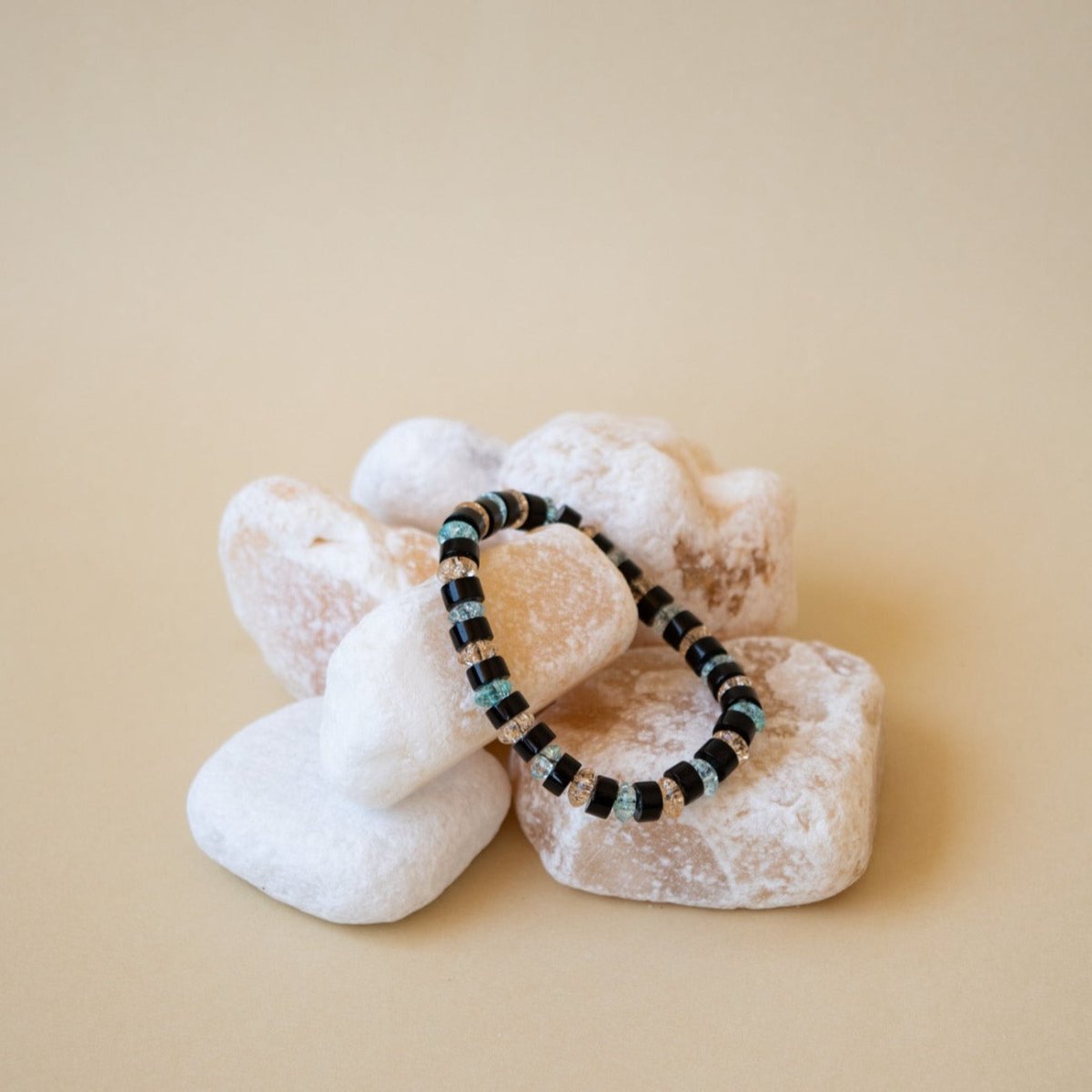 Black Agates Onyx Bracelet - GAIA