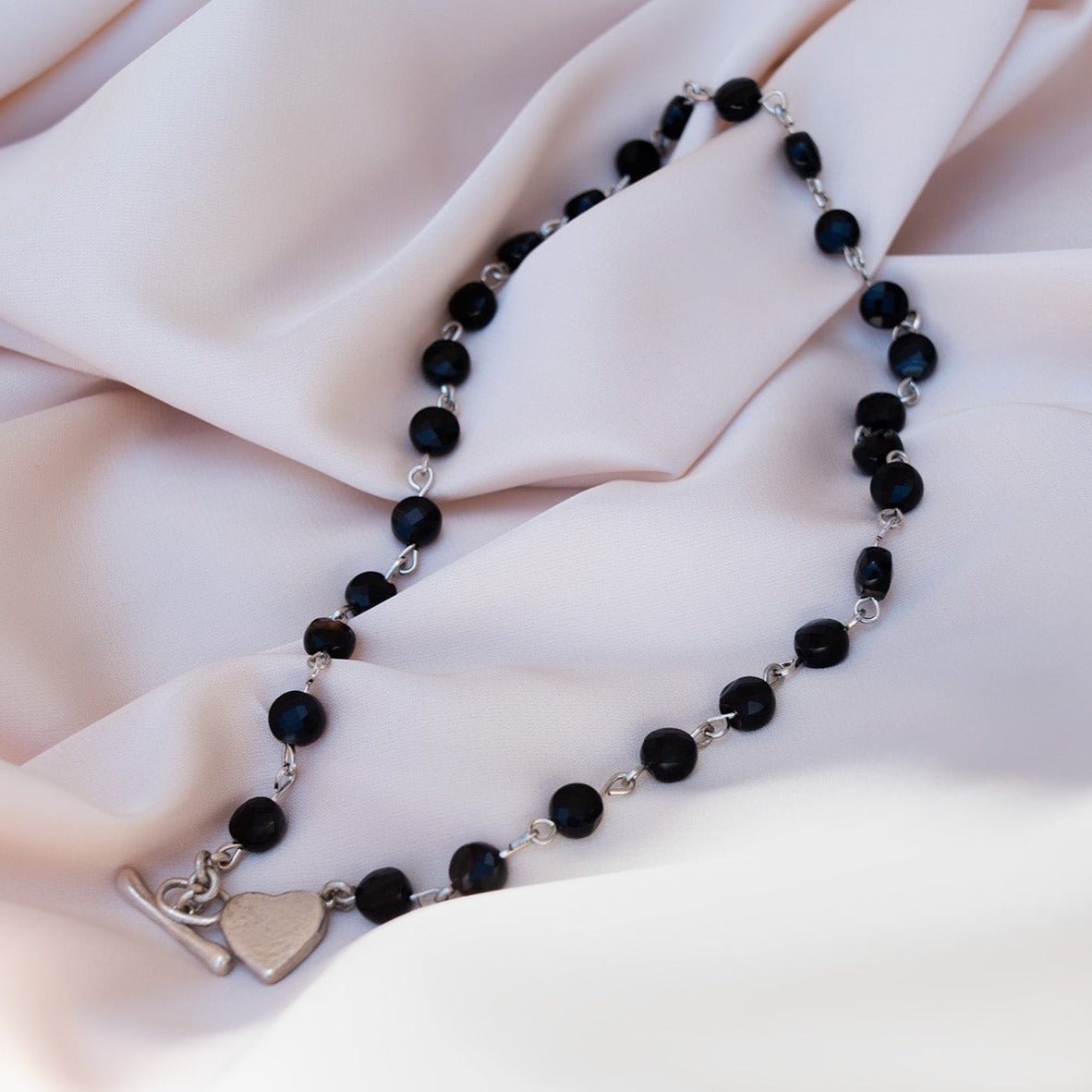 Black Agates Onyx Shocker - Necklaces - GAIA