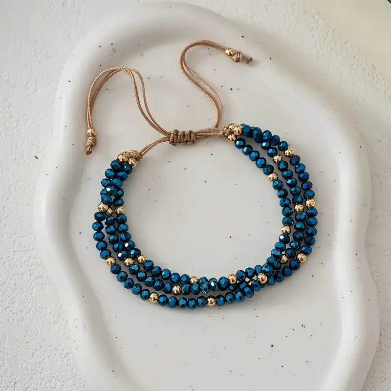 Multi-layered rice Bracelet - GAIA Global