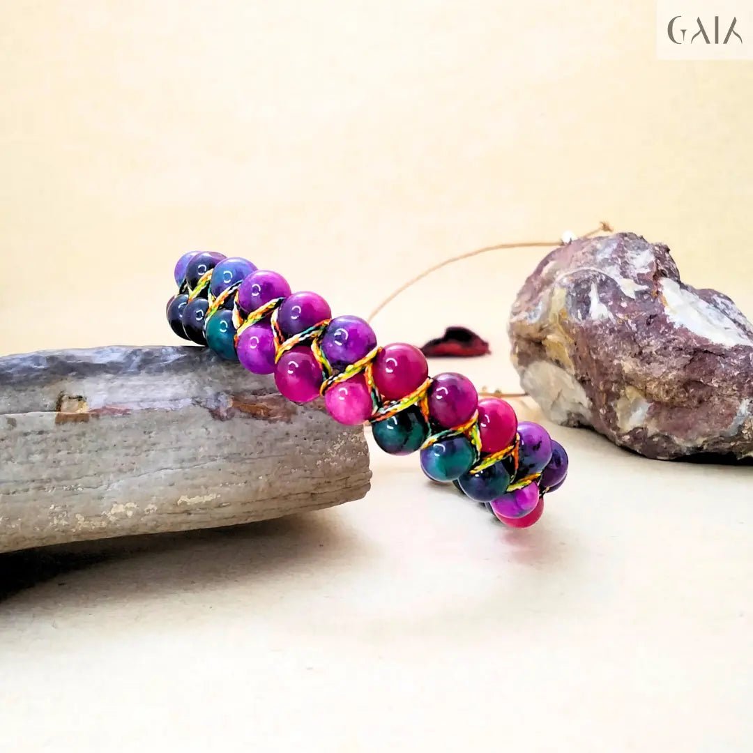 Chromatic Agate Bracelet - GAIA - Jewellery Store
