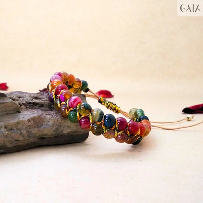 Chromatic Agate Bracelet - GAIA - Jewellery Store