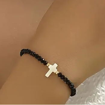 Minimalist Cross Bracelet