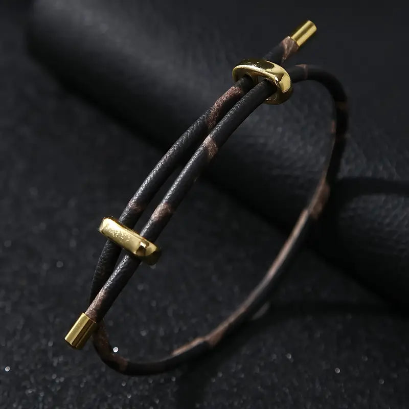 Faux Leather Bracelet - GAIA