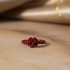 Natural Garnet Bead Ring GAIA 599.99 Rings GAIA