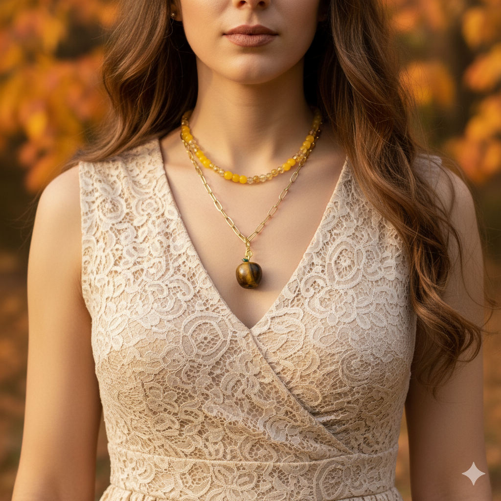Apple 2.0 Necklace – Timeless Elegance GAIA  Necklace GAIA