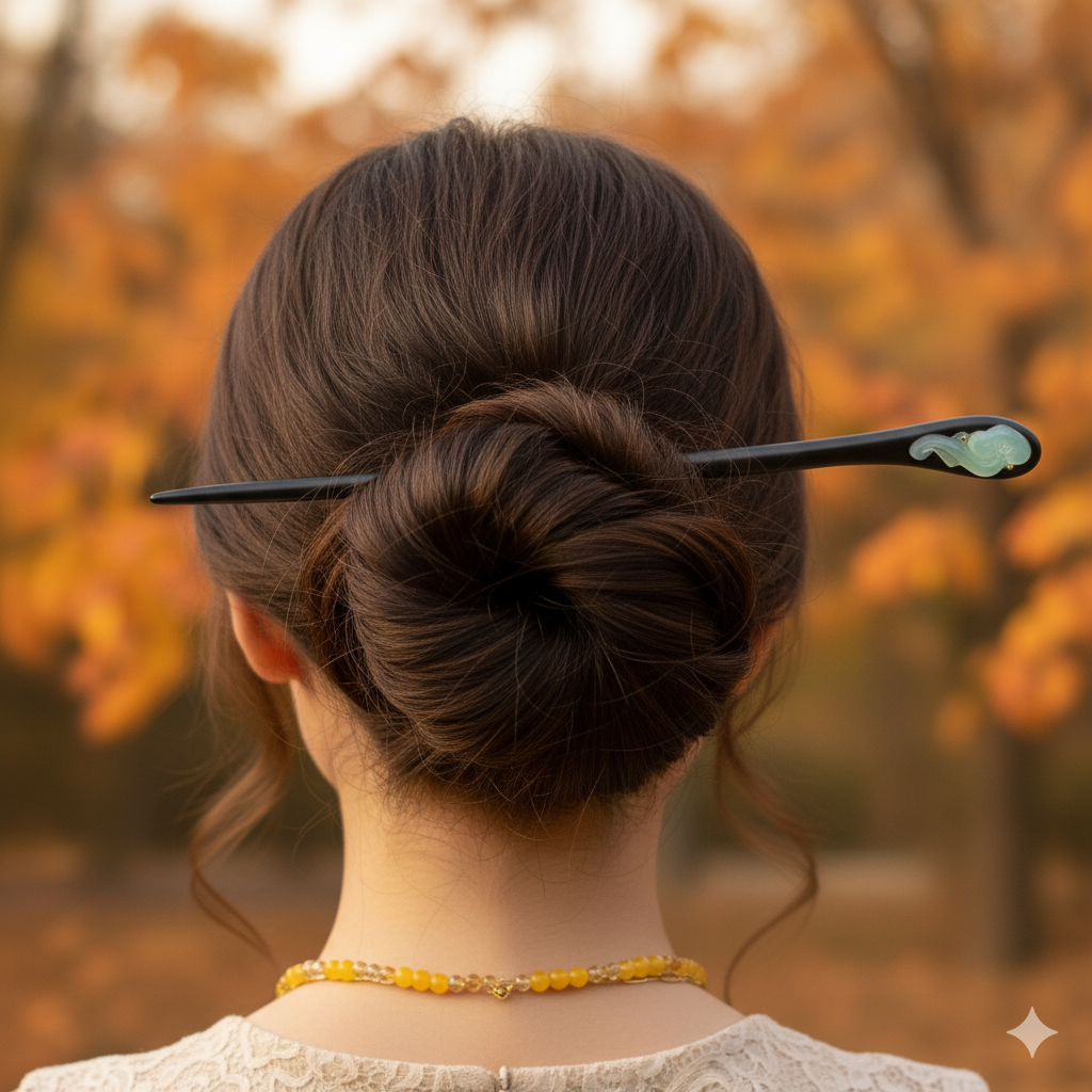 Elegant Hair Stick Jewelry Designers  Headpiece GAIA