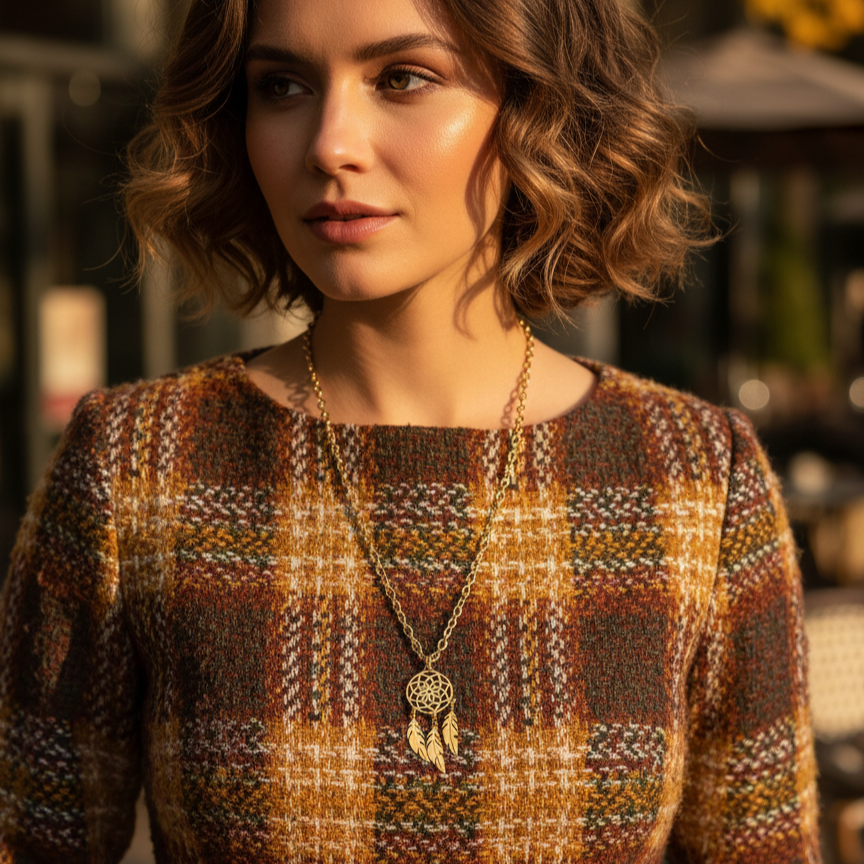 Dream Catcher Necklace GAIA  Necklace GAIA
