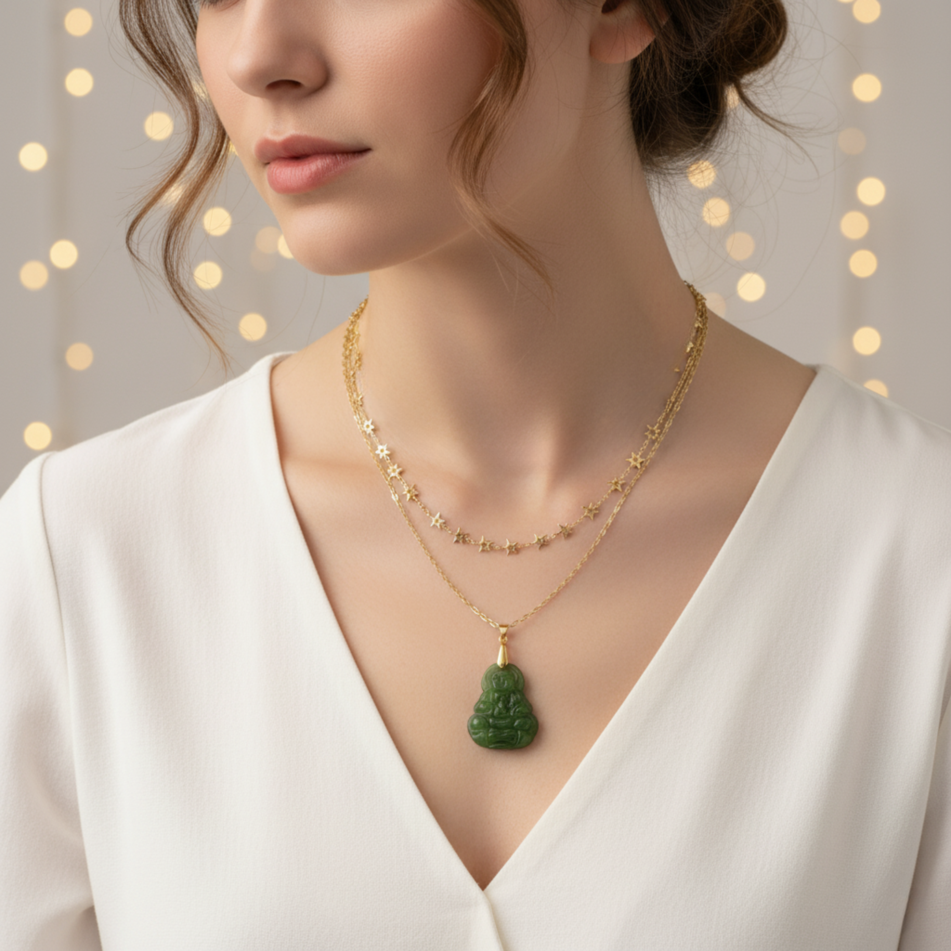 Buddha Necklace GAIA  Necklace GAIA