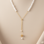 White Moonstone Necklace GAIA  Necklace GAIA