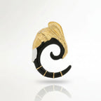 Ivory Horn Couture Earrings Jewelry Designers  Earing GAIA