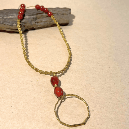 Golden Twist Necklace - GAIA - Jewellery Store