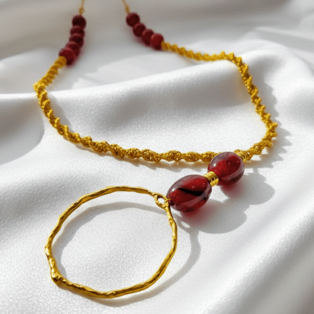 Golden Twist Necklace - GAIA