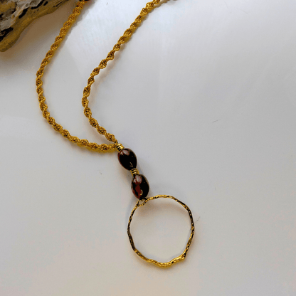Golden Twist Necklace - GAIA - Jewellery Store