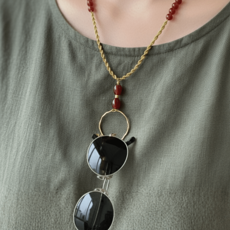 Golden Twist Necklace - GAIA - Jewellery Store