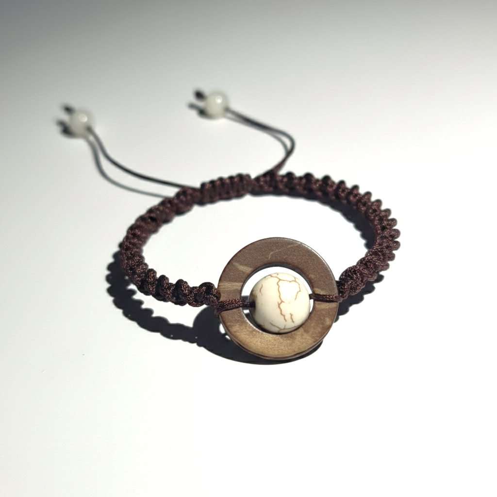 Natural heart Bracelet