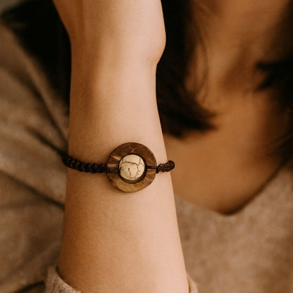 Natural heart Bracelet