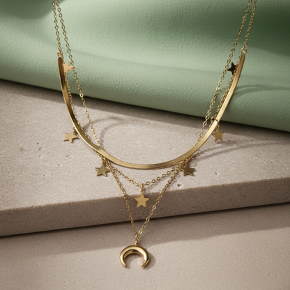 Celestial Layered Necklace