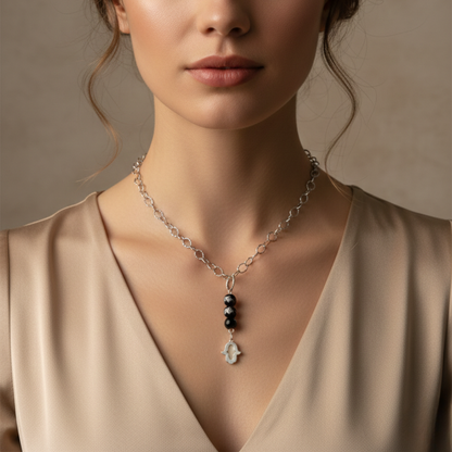 Silver Guardian Necklace