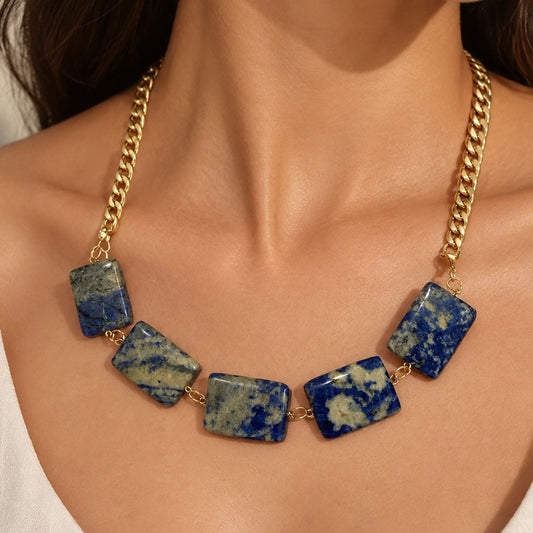 Zephyr Cobalt Necklace