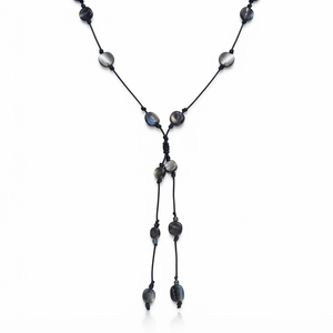 Nacre Lariat Necklace