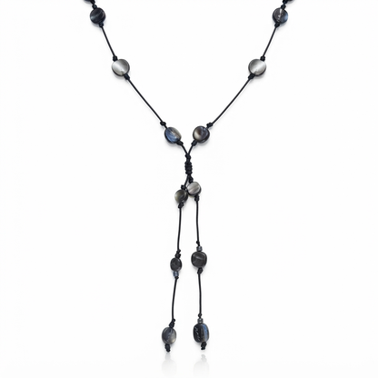 Nacre Lariat Necklace