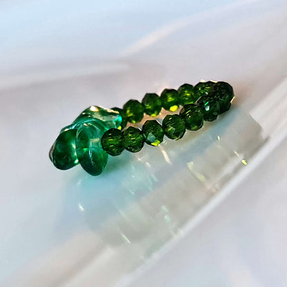 Emerald Leaf Ring