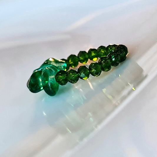 Emerald Leaf Ring