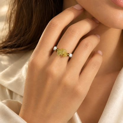 Golden Solstice Ring