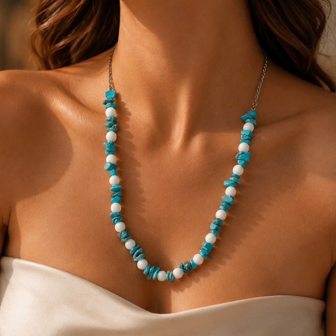 Celestial Turquoise Necklace