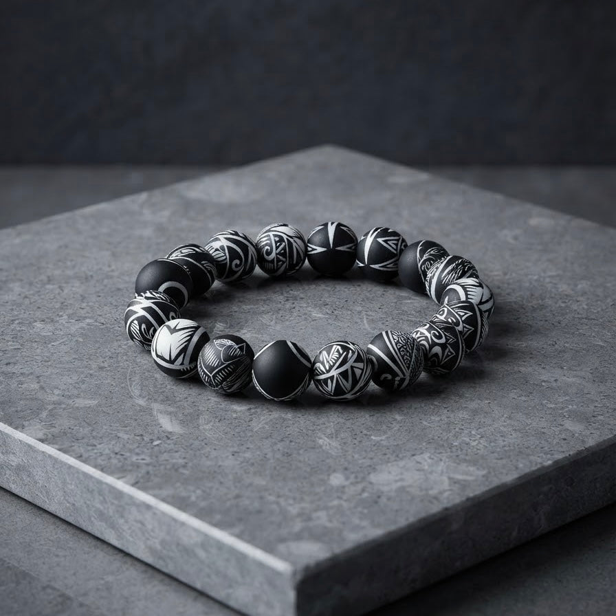 Nocturne Carved Bracelet