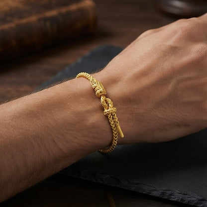 Aurum Knot Bracelet