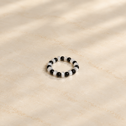 Obsidian Eclipse Ring