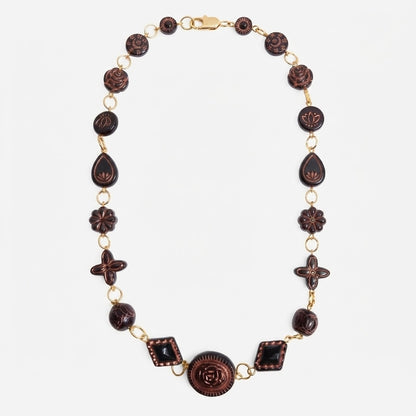 Aethel Rosette Necklace