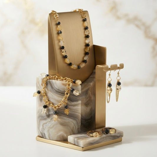 Golden Amber Twilight Set