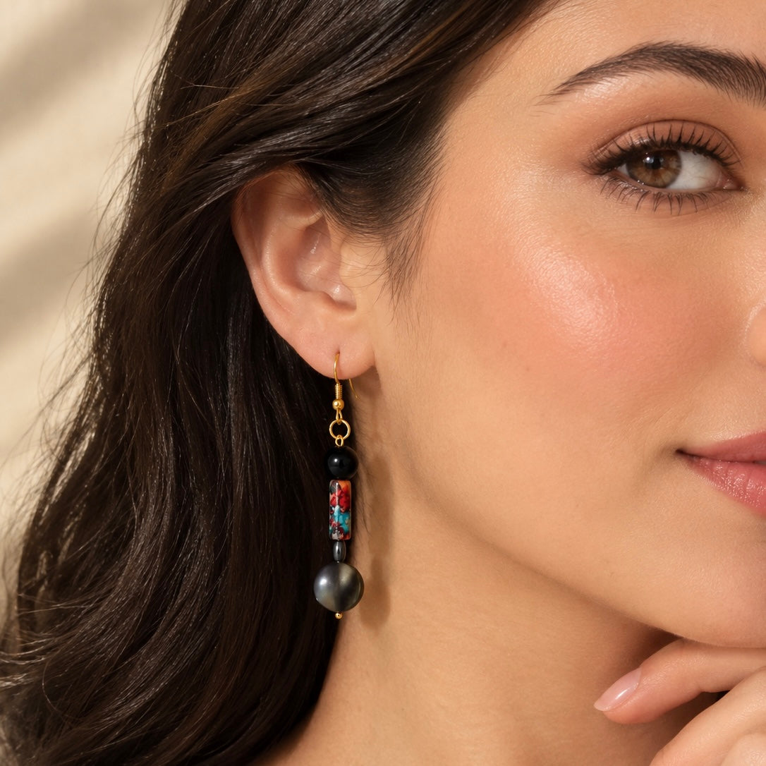 Velvet Aura Earring