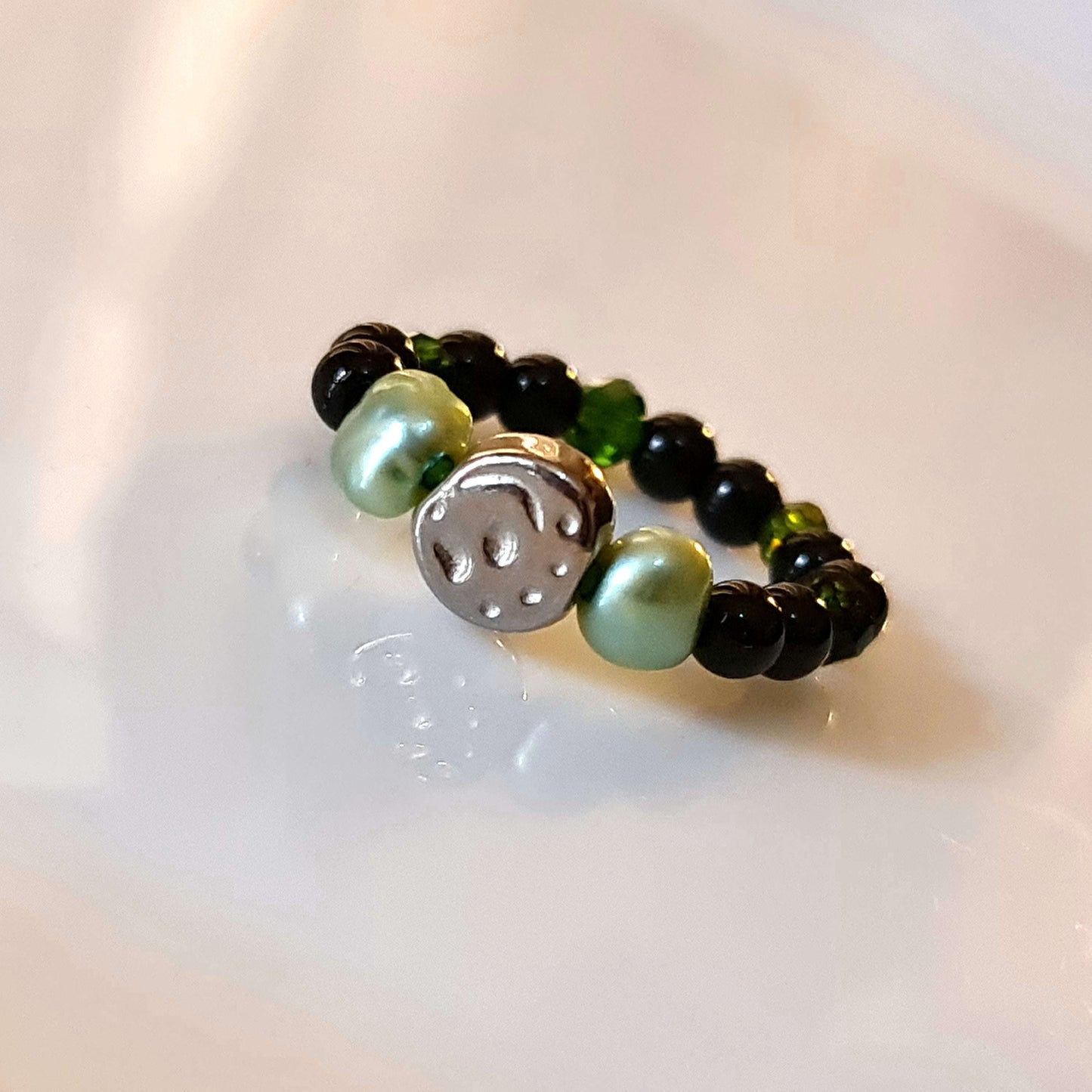 Dark Bloom Ring