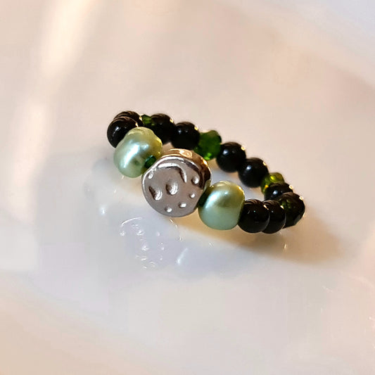 Dark Bloom Ring