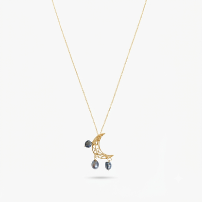 Crescent Midnight Necklace