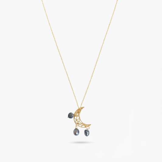Crescent Midnight Necklace