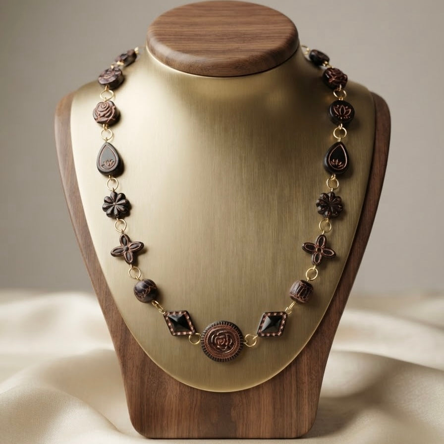 Aethel Rosette Necklace