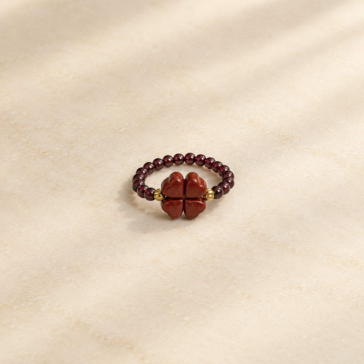 Crimson Clover Ring