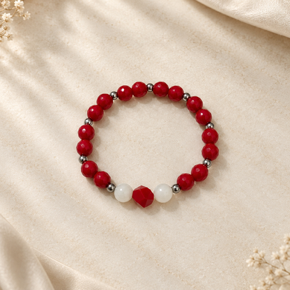 Ruby Cascade Bracelet