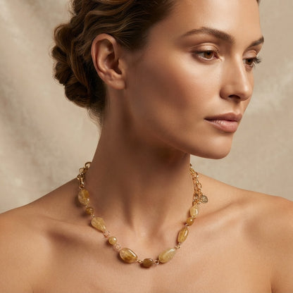 Sunstone Horizon Necklace
