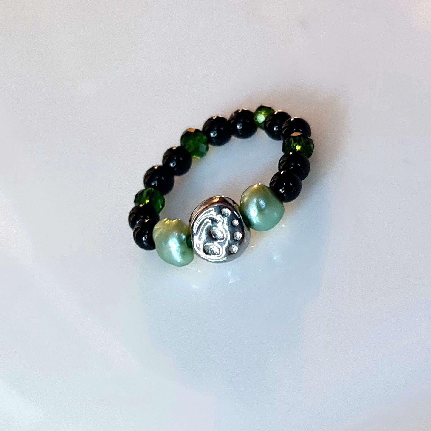 Dark Bloom Ring