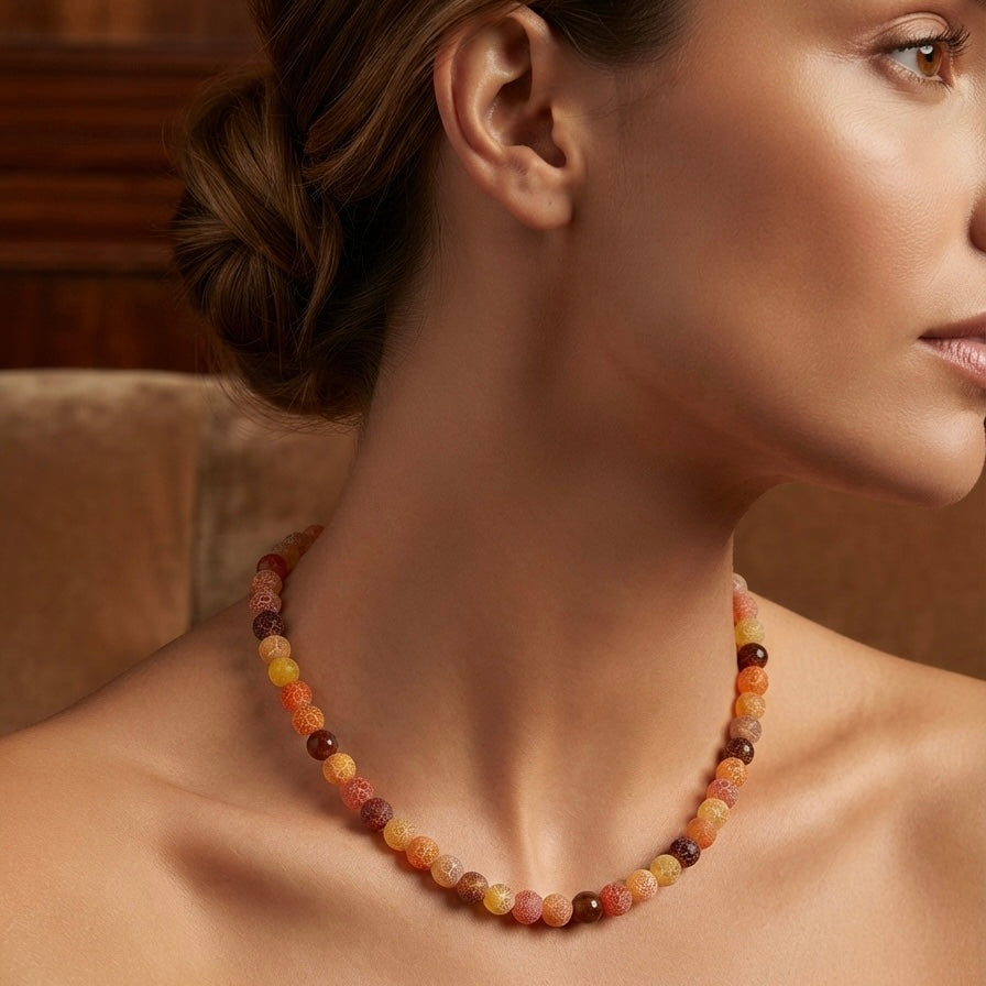 Solar Ember Necklace