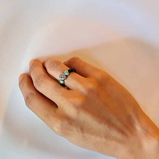 Dark Bloom Ring