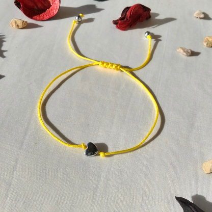 The silver heart Bracelet